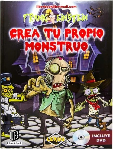 Libro Frank Einstein Crea Tu Propio Monstruo Con Dvd Lexus