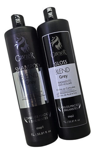 Progressiva Blend Grey Gloss Alisa Matiza Cavier Cosmeticos