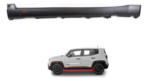 Spoiler Soleira Lateral Esquerda Renegade Original  7092469