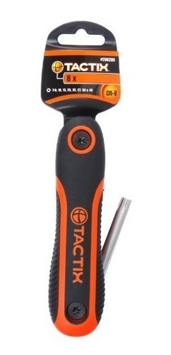 Llave Allen Tipo Torx Tamper T9 - T40 8 Piezas Tactix 206209