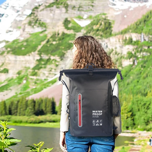 Mochila Impermeable Para Mujer Mochila Con De Almacenamiento