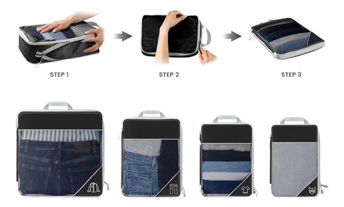 Maletas Bolsos Compresión De Ropa Para Viajes Organizador