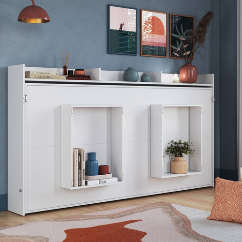 Cama Solteiro Articulável Horizontal 80 Branco Eb