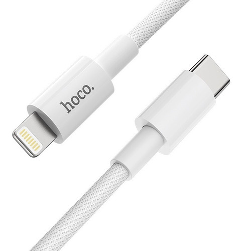 Cable Reforzado iPhone / iPad / Hoco Lighning - Usbc. 1m 20w