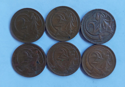 Lote 38 Monedas De Australia (Usado)