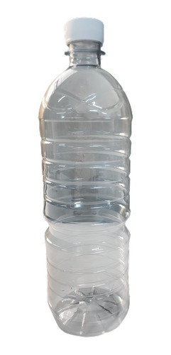 Imagen 1 de 10 de 165 Botellas Pet De 1 Litro Anillada Tapa Rosca De Seguridad