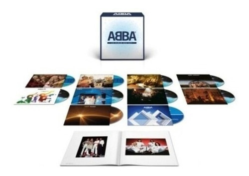 Abba 10 Cd Album Box Set Nuevo Importado&-.