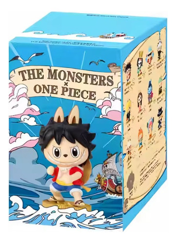 Lbb Labubu One Piece Pop Mart Série Monstros, Caixa