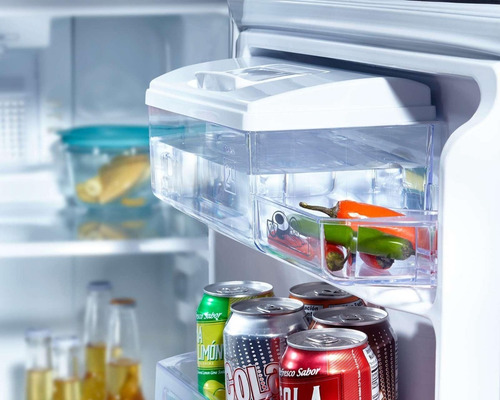 Refrigerador Mabe Top Mount 360l Gris Rme360fdmre0 Gris