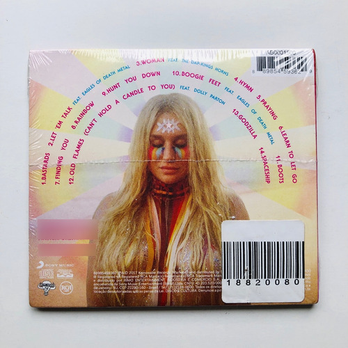 Kesha Rainbow Deluxe Edition Us Version Explicit 14 Tk Nuevo