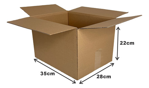 25 Caixas De Papelao Para Correio 35 X 28 X 22 Ml 35x28x22