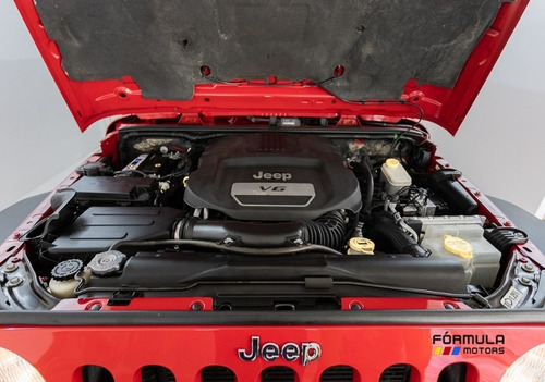 Jeep Wrangler Unlimited Sport 3.6l 4x4 2014 Vermelha
