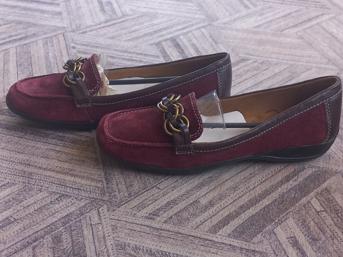 Zapatos  Naturalizer De Gamuza Vinotinto