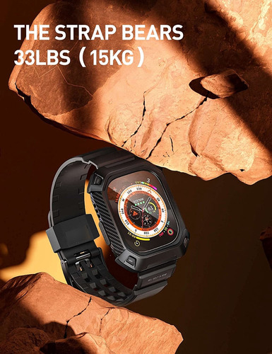 Correa + Case 360° Supcase Para Apple Watch Ultra 1/2 49mm