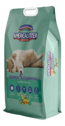 America Litter Quick Clumping Limon 7 Kg