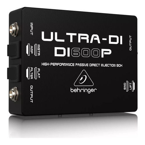 Behringer Di600p - Caja De Inyección Directa Pasiva