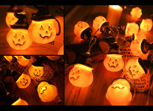 . Farol De Calabaza Pequeño De 1,5 M For Decoración De