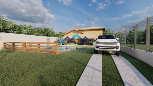 Imagem 7 de 10 de Chacara Em Condominio 4 Dorm Sendo 2 Suites, Piscina E Area Gourmet! - V-1306