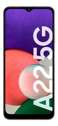 Imagen 1 de 5 de Celular Samsung Galaxy A22 5g 128gb + 4gb Ram 90hz Liberado Color Blanco