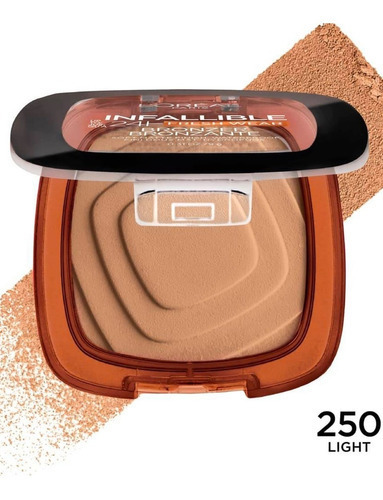 Base De Maquillaje En Polvo L'oréal Paris Infallible Soft Bronzer Infallible 24h Soft Bronzer Tono 250 Light