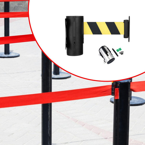 Barreira De Cinto Retrátil De Montagem Em Parede 3 Metros