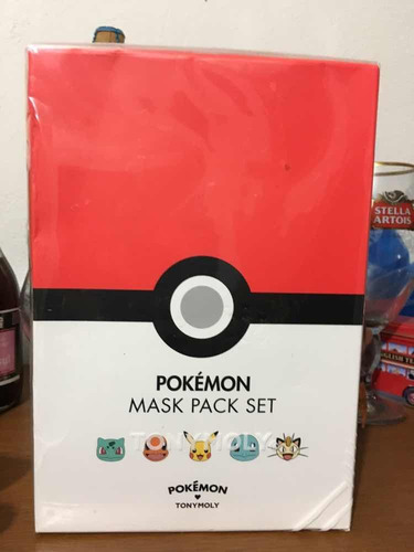 Paquete De Mascarillas Coreanas Pokémon Tony Moly