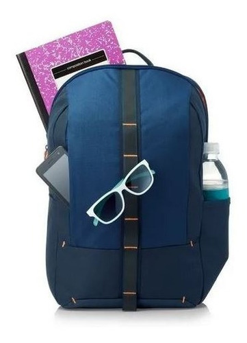 Mochila Hp Commuter Azul 15.6 Pulgadas Original Y Facturado! | Envío gratis