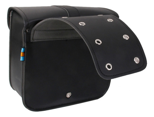 Yi 1 Par De Bolsas Laterales For Motocicleta Silla De Cuero