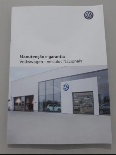 Manual De Revisão E Garantia Volkswagen Virtus Em Branco 