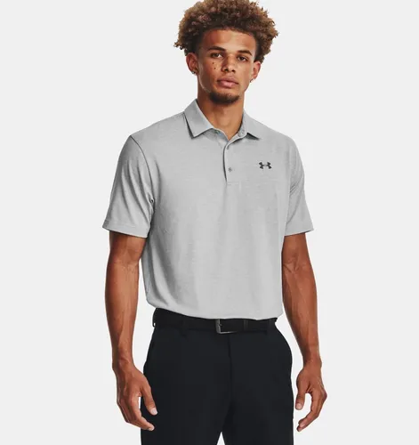 Grey under armour golf shirt hotsell