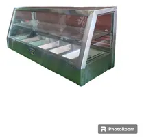 Comprar Baño De Maria Exhibidor Vitrina Guisos Vidrio Plano 1 Metro