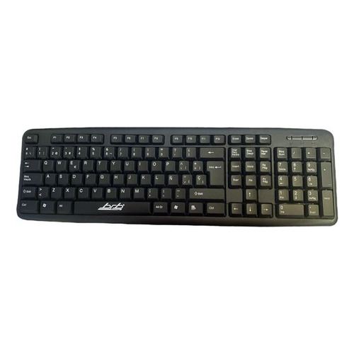 Teclado Oficina Home Office Usb Impermeable Español Con Ñ