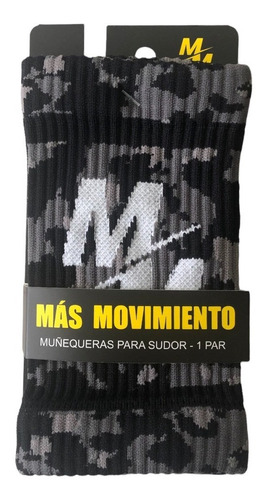 Muñequeras De Sudor Mm, Crossfit, Camo