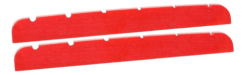 4 X 2 Piezas De Tuerca De Para Guitarra Eléctrica, Rojo