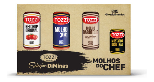 Kit Tozzi Molhos Molhos Do Chef