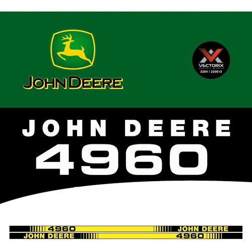 Bandas Tractor John Deere 4960