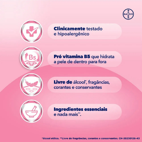 Toalhas Lenços Umedecidos Biodegradáveis Com 48un - Bepantol