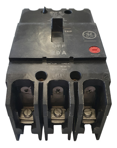 Interruptor Termomagnético General Electric Tey320
