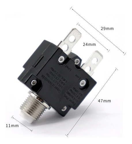 Fusible Del Interruptor Del De Sobrecarga Del Disyuntor 15a
