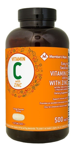 Vitamin C 1000mg X500 / Omega 3-6-9 Members Mark /l-arginine