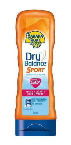 Imagen 6 de 10 de Protector Solar Banana Boat Dry Balance Sport Fps50+ X2 U.