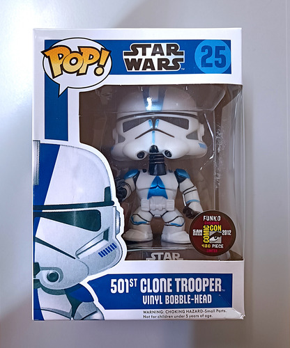 Funko Pop! 501st Clone Trooper - Star Wars Sdcc 2012 480 Ltd (Usado)