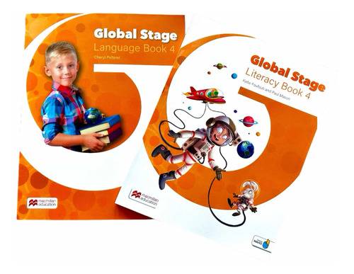 Pack Libros Inglés Global Stage Literacy & Language Book 4