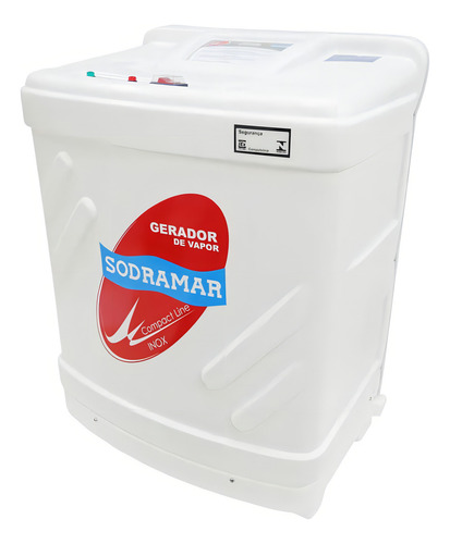 Sauna Vapor Compact Line Inox 15kw 220v Trif - 25m³ Sodramar 220v Trifásico