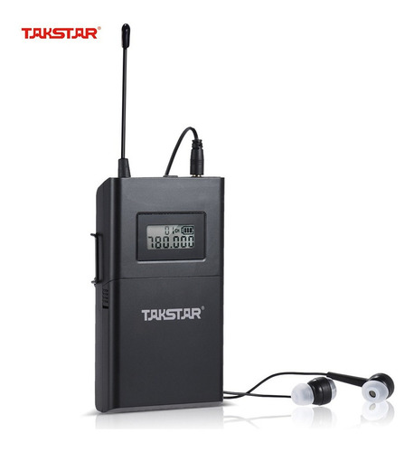 Takstar Wpm-200r Uhf - Receptor De Audio Inalámbrico (lcd)