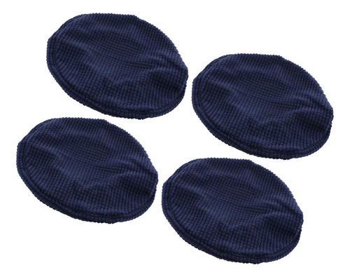 4x Taburete De Bar Elástico Funda De Asiento De Silla Para
