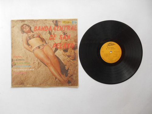 Lp Vinilo Banda Central De San Pelayo Edición Colombia 1960