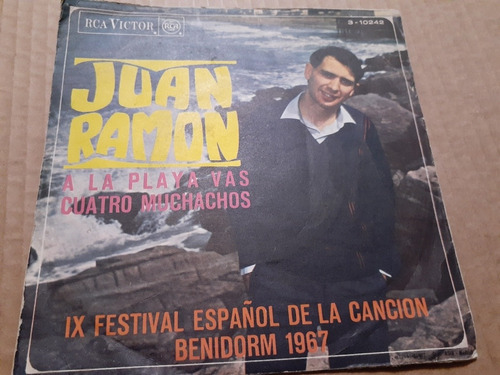 Vinilo Single De Juan Ramon A La Playa Vas (n48