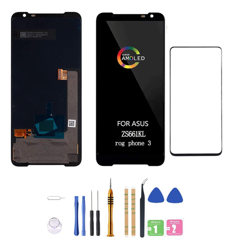 Amoled Lcd For Asus Rog Phone 3 Digitizer Screen Touch Assem