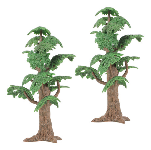 4 Árboles Artificiales En Miniatura: Pequeños Árboles Artifi